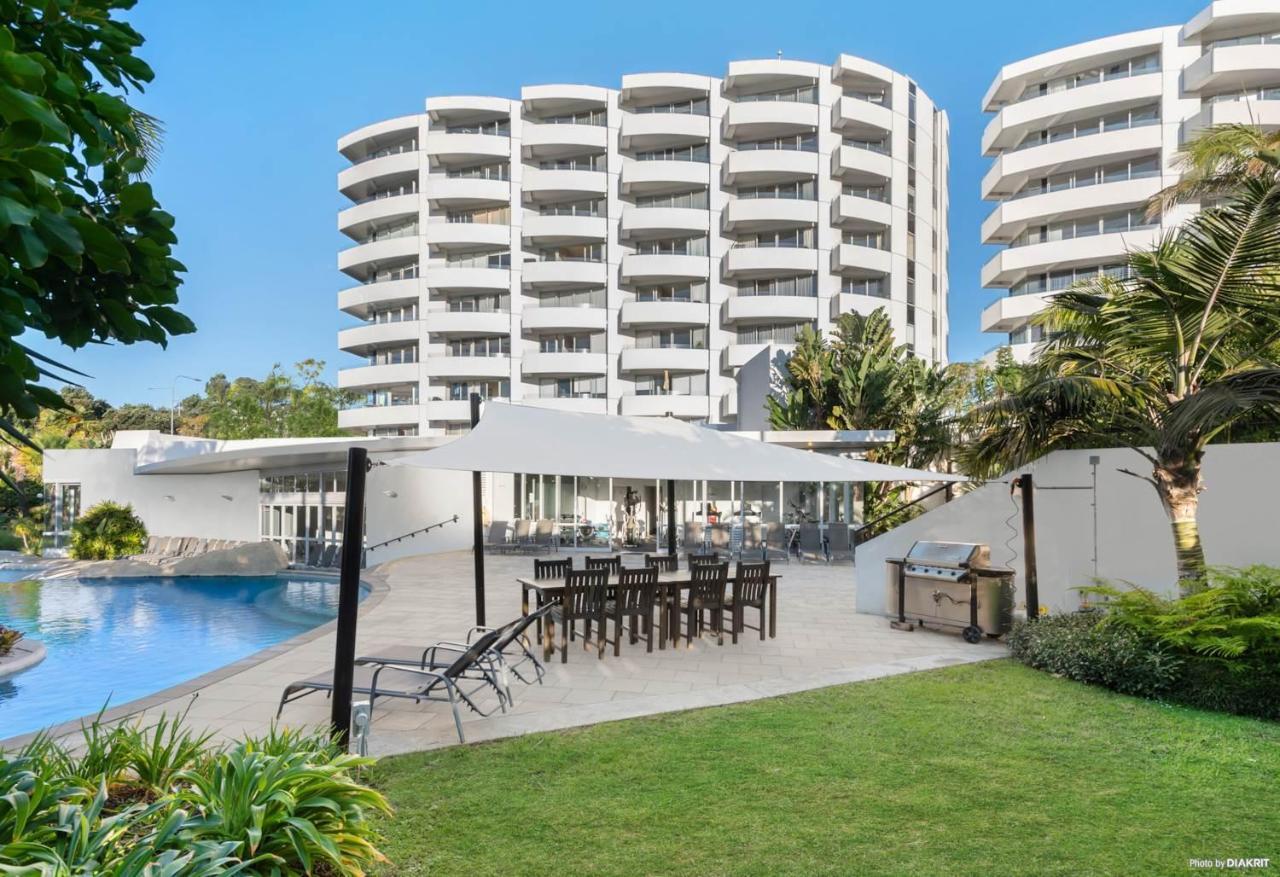 Le Mirage- Stylish, Central Apartment With Pools, Sauna, More Auckland Exterior foto